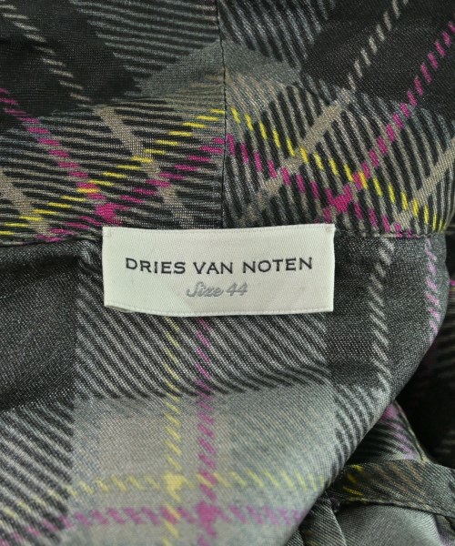 DRIES VAN NOTEN（ドリスヴァンノッテン）カジュアルシャツ 黒 サイズ:44(S位) メンズ/2200648080053