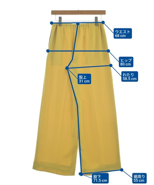 DRIES VAN NOTEN（ドリスヴァンノッテン）その他 黄 サイズ:34(XXS位) レディース/2200640069032