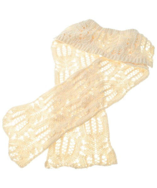 DRIES VAN NOTEN（ドリスヴァンノッテン）マフラー 白 サイズ:- レディース/2200648776109