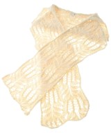 DRIES VAN NOTEN（ドリスヴァンノッテン）マフラー 白 サイズ:- レディース/2200648776109