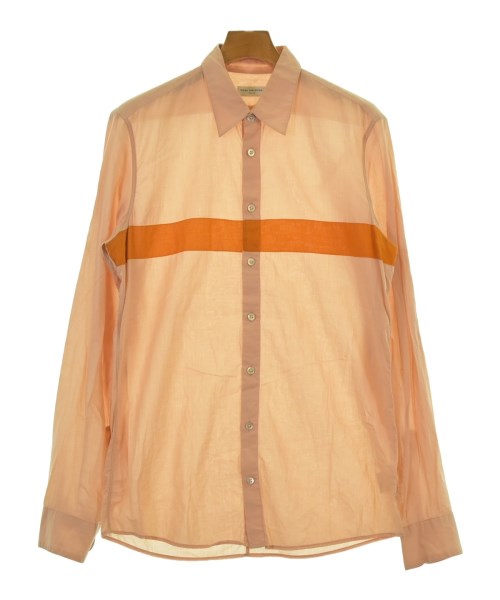 DRIES VAN NOTEN(ドリスヴァンノッテン)カジュアルシャツ ピンク サイズ:48(L位)/2200648265146
