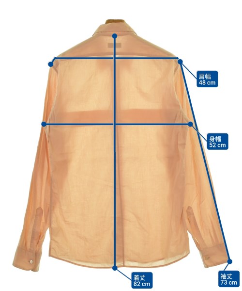 DRIES VAN NOTEN（ドリスヴァンノッテン）カジュアルシャツ ピンク サイズ:48(L位) メンズ/2200648265146