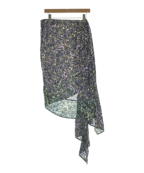 DRIES VAN NOTEN（ドリスヴァンノッテン）ひざ丈スカート 黒 サイズ:36(XS位) レディース/2200649111091