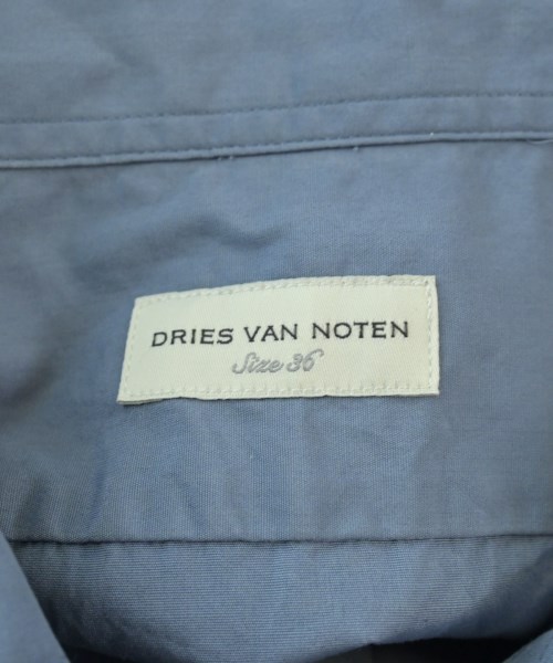 DRIES VAN NOTEN（ドリスヴァンノッテン）カジュアルシャツ 青 サイズ:36(XS位) レディース/2200639109022