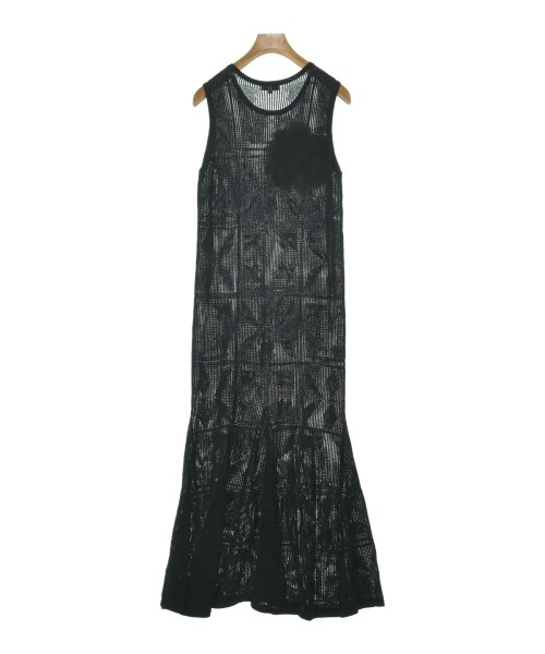 DRIES VAN NOTEN（ドリスヴァンノッテン）ワンピース 黒 サイズ:46(XL位) レディース/2200650148017