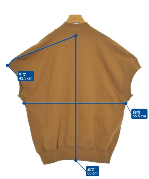 DRIES VAN NOTEN（ドリスヴァンノッテン）スウェット 茶 サイズ:XS メンズ/2200641635311