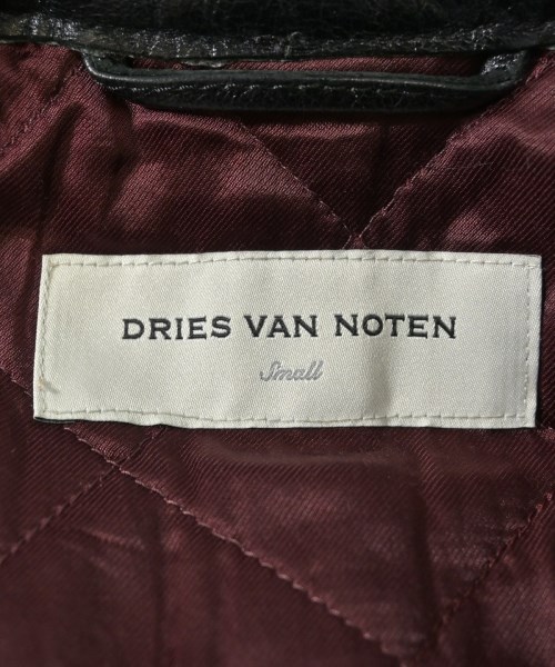 DRIES VAN NOTEN（ドリスヴァンノッテン）ライダース 黒 サイズ:S レディース/2200650737068