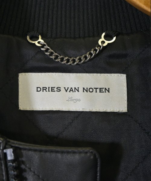 DRIES VAN NOTEN（ドリスヴァンノッテン）ブルゾン 黒 サイズ:L メンズ/2200651530019
