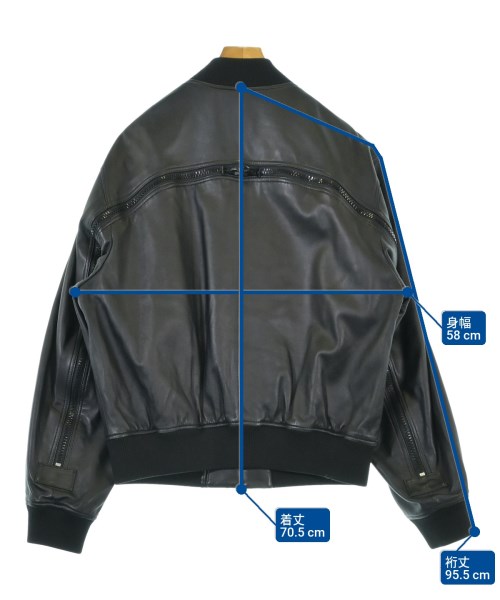 DRIES VAN NOTEN（ドリスヴァンノッテン）ブルゾン 黒 サイズ:L メンズ/2200651530019