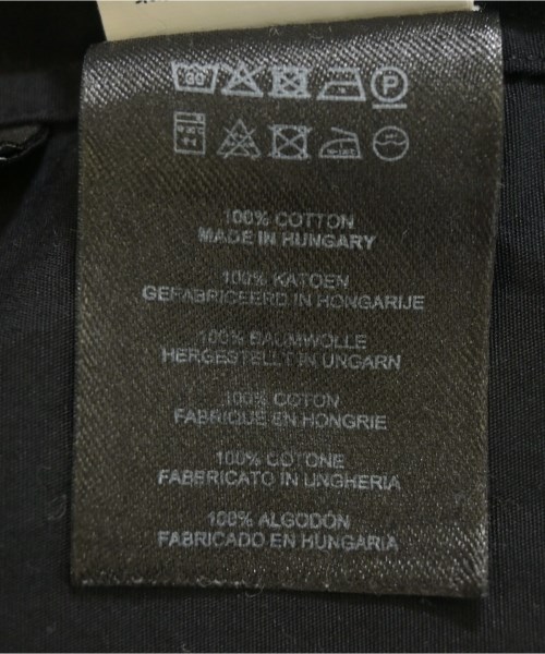 DRIES VAN NOTEN（ドリスヴァンノッテン）カジュアルシャツ 黒 サイズ:M メンズ/2200651661010