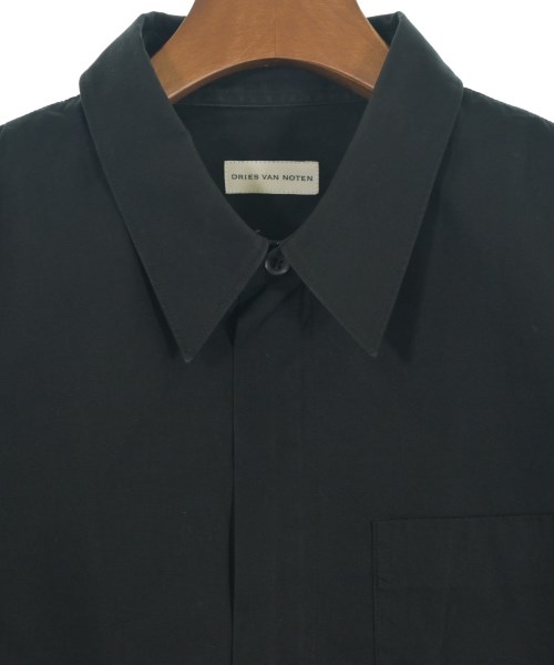 DRIES VAN NOTEN（ドリスヴァンノッテン）カジュアルシャツ 黒 サイズ:M メンズ/2200651661010