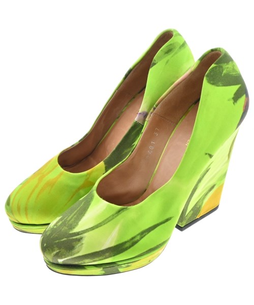 DRIES VAN NOTEN(ドリスヴァンノッテン)パンプス 緑 サイズ:EU37(23.5cm位)/2200651723275