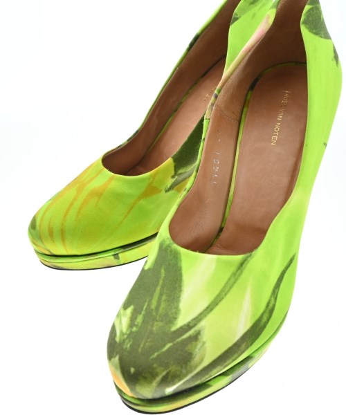 DRIES VAN NOTEN（ドリスヴァンノッテン）パンプス 緑 サイズ:EU37(23.5cm位) レディース/2200651723275