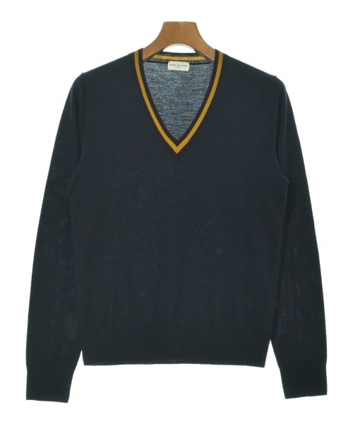 DRIES VAN NOTEN(ドリスヴァンノッテン)ニット・セーター 紺 サイズ:S/2200645035131