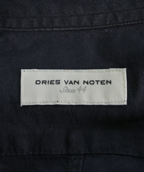 DRIES VAN NOTEN（ドリスヴァンノッテン）カジュアルシャツ 黒 サイズ:44(S位) メンズ/2200645035216