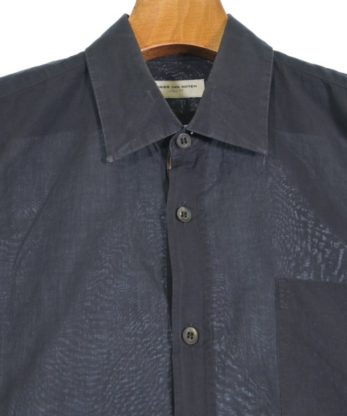 DRIES VAN NOTEN（ドリスヴァンノッテン）カジュアルシャツ 黒 サイズ:44(S位) メンズ/2200645035216