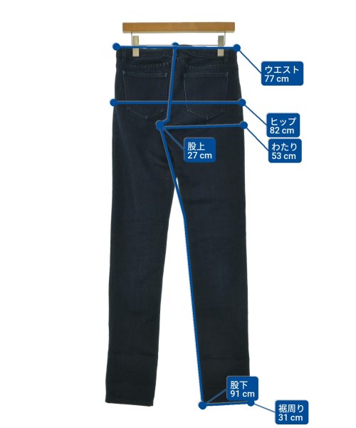 DRIES VAN NOTEN（ドリスヴァンノッテン）デニムパンツ 紺 サイズ:27(M位) レディース/2200651958073