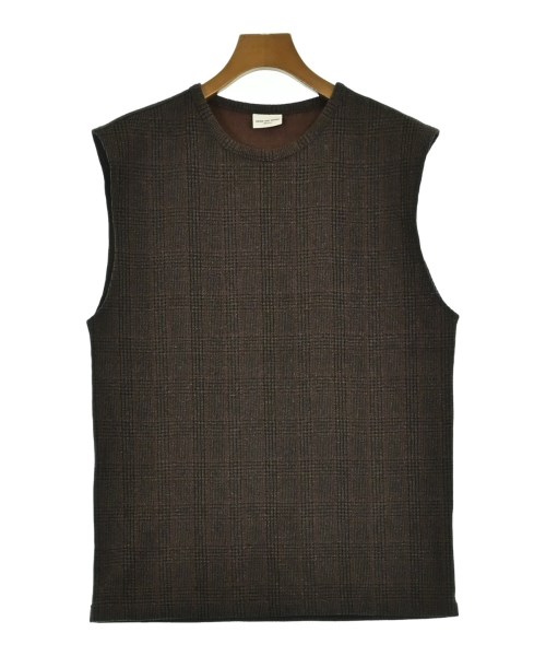 DRIES VAN NOTEN(ドリスヴァンノッテン)ノースリーブ 茶 サイズ:M/2200652028041