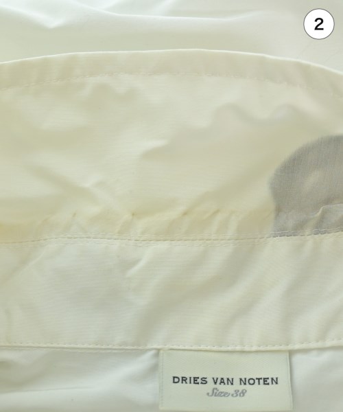 DRIES VAN NOTEN（ドリスヴァンノッテン）ステンカラーコート 白 サイズ:38(S位) レディース/2200640155056