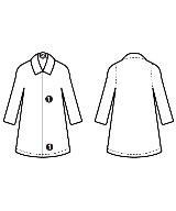 DRIES VAN NOTEN（ドリスヴァンノッテン）ステンカラーコート 白 サイズ:38(S位) レディース/2200640155056