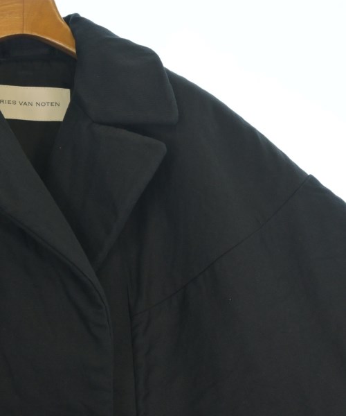 DRIES VAN NOTEN（ドリスヴァンノッテン）コート 黒 サイズ:XS レディース/2200641665011