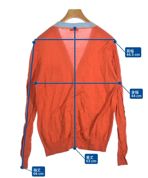 DRIES VAN NOTEN（ドリスヴァンノッテン）カーディガン オレンジ サイズ:L メンズ/2200645617030