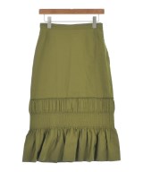 DRIES VAN NOTEN（ドリスヴァンノッテン）ロング・マキシ丈スカート カーキ サイズ:34(XXS位) レディース/2200653398044