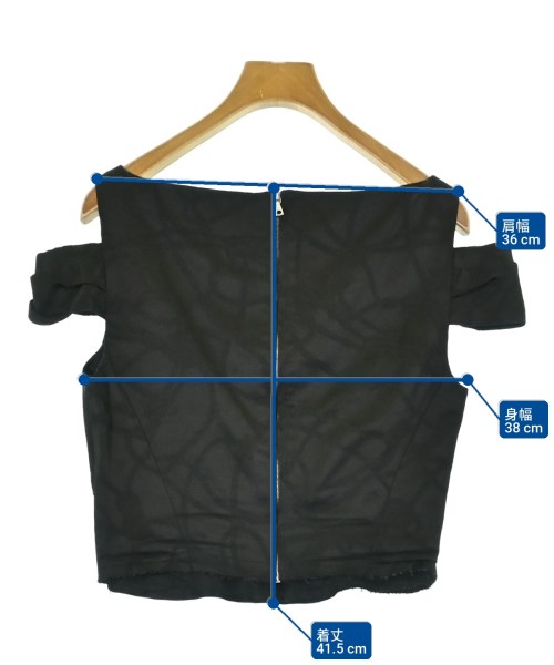 DRIES VAN NOTEN（ドリスヴァンノッテン）ブラウス 黒 サイズ:36(XS位) レディース/2200702286100