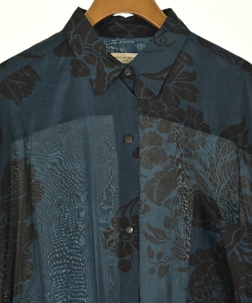 DRIES VAN NOTEN（ドリスヴァンノッテン）カジュアルシャツ 紺 サイズ:S レディース/2200700832330