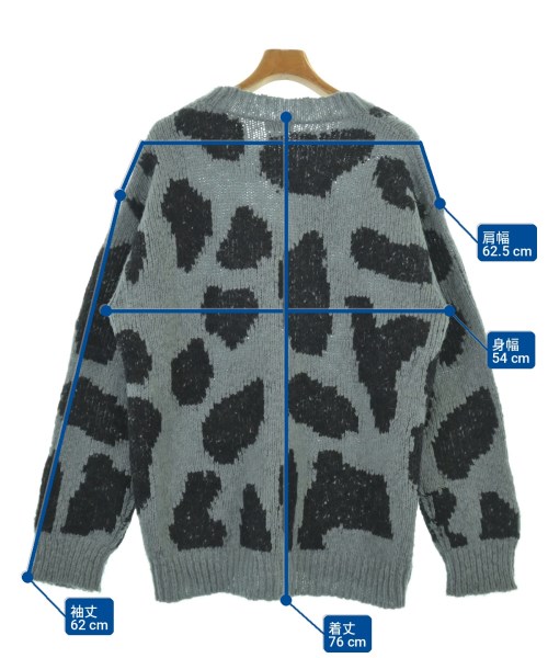 DRIES VAN NOTEN（ドリスヴァンノッテン）ニット・セーター 青 サイズ:M メンズ/2200700832491