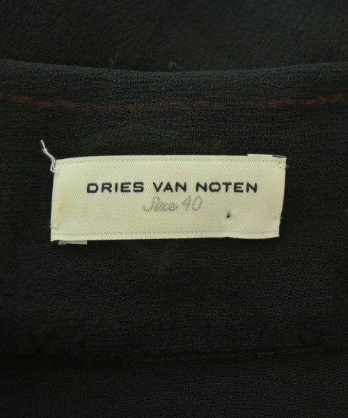 DRIES VAN NOTEN（ドリスヴァンノッテン）カジュアルシャツ 黒 サイズ:40(M位) レディース/2200700832781