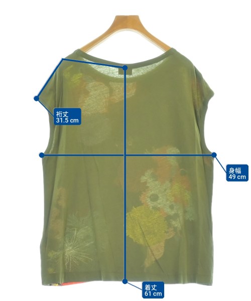 DRIES VAN NOTEN（ドリスヴァンノッテン）ノースリーブ カーキ サイズ:M レディース/2200701622244
