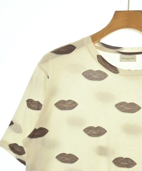 DRIES VAN NOTEN（ドリスヴァンノッテン）Tシャツ・カットソー ベージュ サイズ:L メンズ/2200702042232