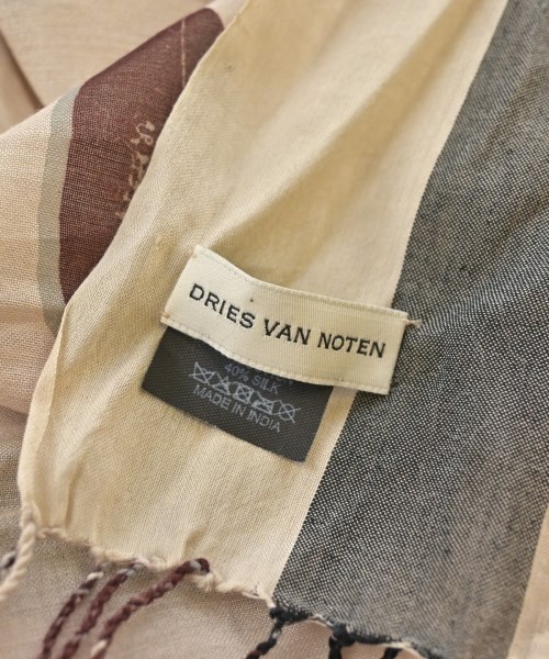 DRIES VAN NOTEN（ドリスヴァンノッテン）ストール ベージュ サイズ:- メンズ/2200702042379