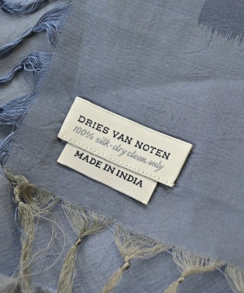 DRIES VAN NOTEN（ドリスヴァンノッテン）ストール 青 サイズ:- メンズ/2200702042386