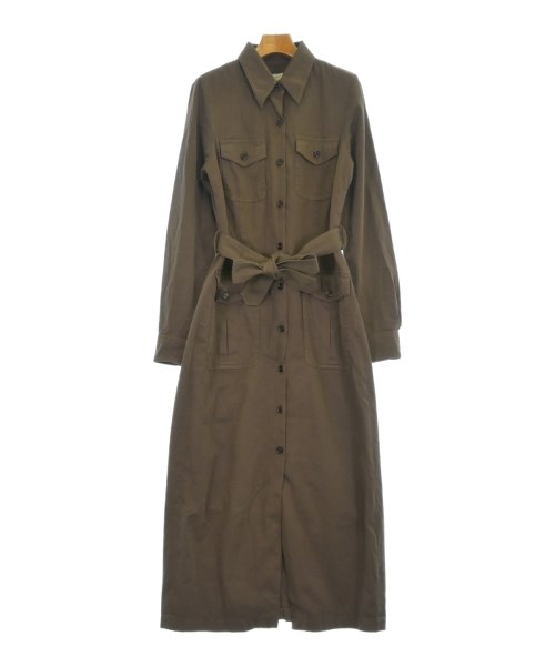 DRIES VAN NOTEN(ドリスヴァンノッテン)シャツワンピース 茶 サイズ:38(S位)/2200702242014