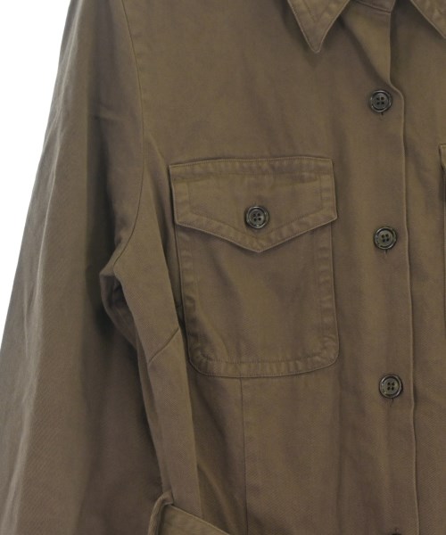 DRIES VAN NOTEN（ドリスヴァンノッテン）シャツワンピース 茶 サイズ:38(S位) レディース/2200702242014