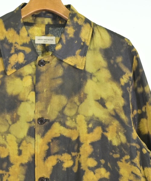 DRIES VAN NOTEN（ドリスヴァンノッテン）ステンカラーコート 黄 サイズ:50(XL位) メンズ/2200702242038