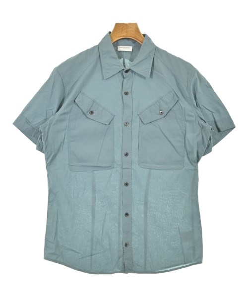 DRIES VAN NOTEN(ドリスヴァンノッテン)カジュアルシャツ 緑 サイズ:48(L位)/2200700894048