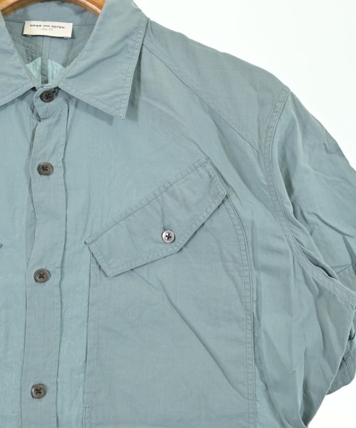 DRIES VAN NOTEN（ドリスヴァンノッテン）カジュアルシャツ 緑 サイズ:48(L位) メンズ/2200700894048