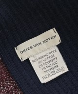 DRIES VAN NOTEN（ドリスヴァンノッテン）マフラー 紺 サイズ:- レディース/2200699316279