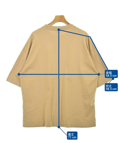 DRIES VAN NOTEN（ドリスヴァンノッテン）Tシャツ・カットソー ベージュ サイズ:S メンズ/2200702990038