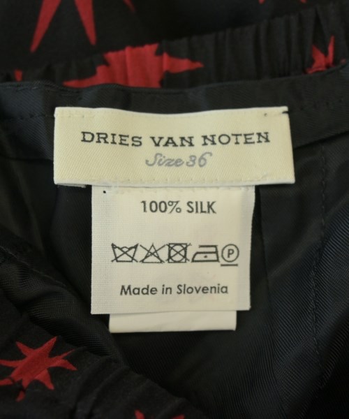 DRIES VAN NOTEN（ドリスヴァンノッテン）ひざ丈スカート 黒 サイズ:36(XS位) レディース/2200699859134