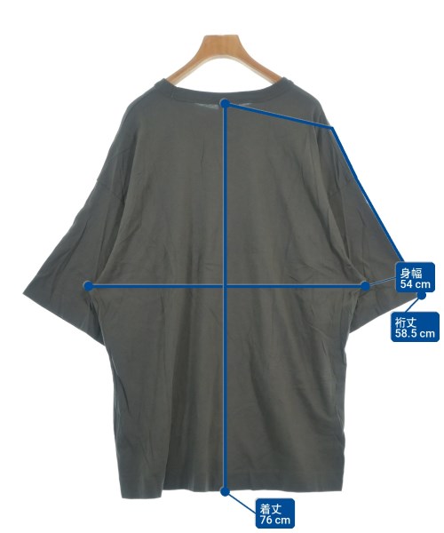 DRIES VAN NOTEN（ドリスヴァンノッテン）Tシャツ・カットソー グレー サイズ:M レディース/2200702447167