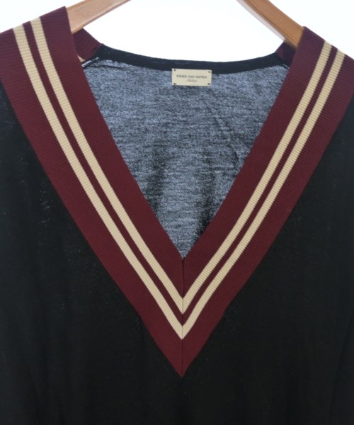 DRIES VAN NOTEN（ドリスヴァンノッテン）ニット・セーター 黒 サイズ:M メンズ/2200702518089