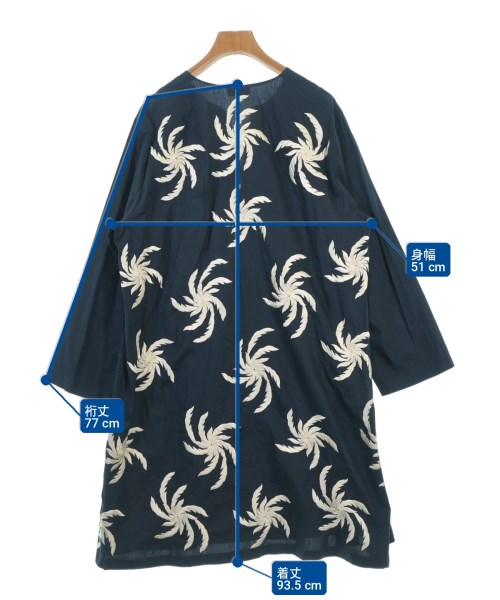 DRIES VAN NOTEN（ドリスヴァンノッテン）ワンピース 紺 サイズ:S レディース/2200702518591
