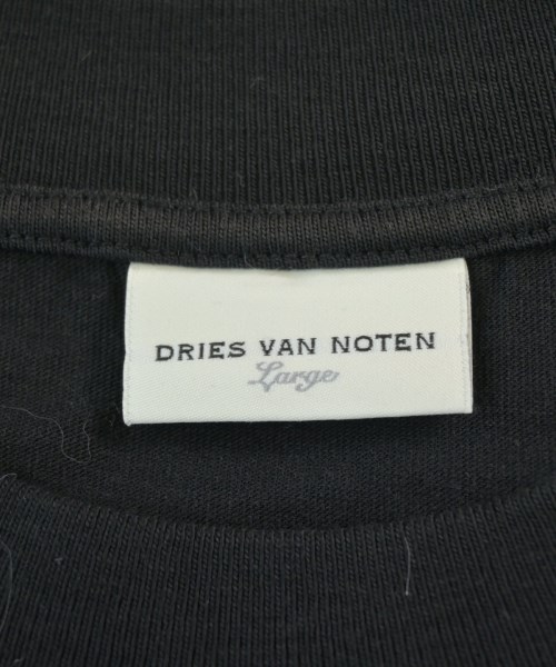 DRIES VAN NOTEN（ドリスヴァンノッテン）Tシャツ・カットソー 黒 サイズ:L メンズ/2200702572241