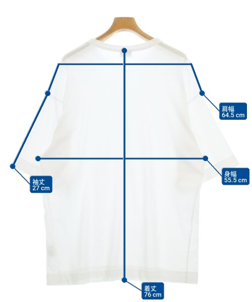 DRIES VAN NOTEN（ドリスヴァンノッテン）Tシャツ・カットソー 白 サイズ:S メンズ/2200703619617