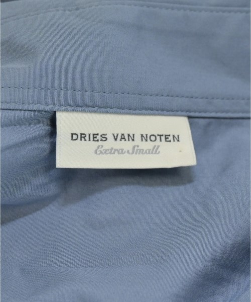 DRIES VAN NOTEN（ドリスヴァンノッテン）カジュアルシャツ 青 サイズ:XS レディース/2200703668356