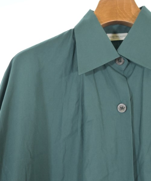 DRIES VAN NOTEN（ドリスヴァンノッテン）シャツワンピース 緑 サイズ:XS レディース/2200703668554